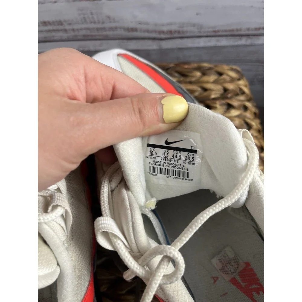 Nike Air Max 95 Essential “Comet” White/ Crimson (749766-112) 2018 Men’s 10.5